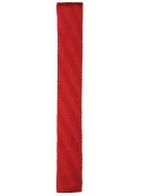 SILK RED KNITTED TIE