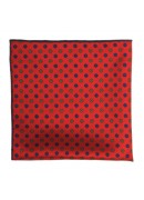 HAND MADE IN ENGLAND SILK POCKET SQUARE 