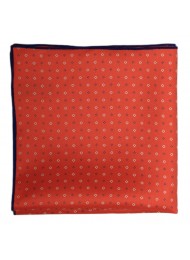 HAND MADE IN ENGLAND SILK POCKET SQUARE 