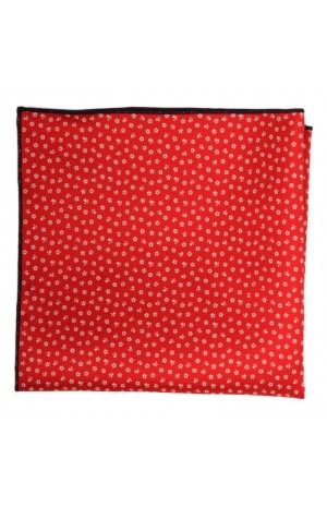 HAND MADE IN ENGLAND SILK POCKET SQUARE 