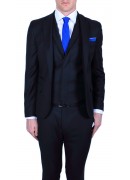 ULTRA-SOFT SUPER 130's NAVY WOOL SUIT JACKET