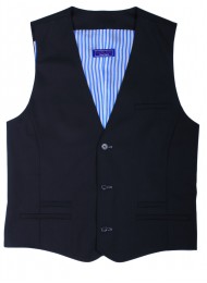 FINEST SUPER 160’S NAVY WAIST COAT