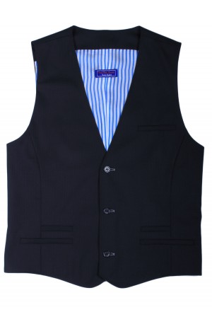 FINEST SUPER 160’S NAVY WAIST COAT