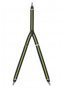 BLUE AND YELLOW BRACES