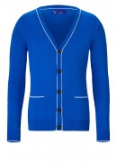 SUPER SOFT COTTON ROYAL BLUE CARDIGAN