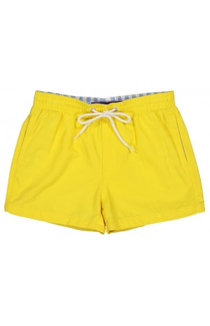  YELLOW, KIDS SWIM SHORTS