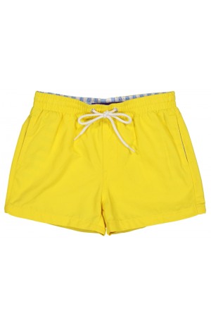  YELLOW, KIDS SWIM SHORTS