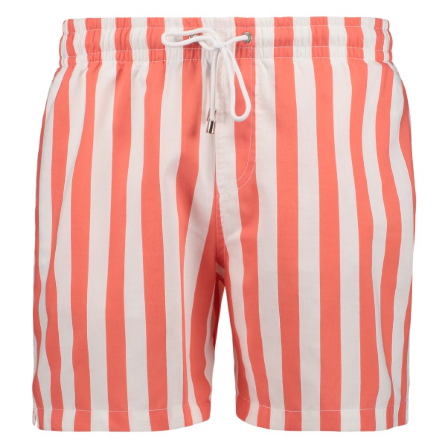 Striped sales board shorts