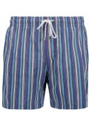 BLUE STRIPES SWIM SHORTS